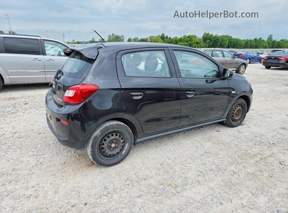 ML32A3HJ4KH014690 2019 MITSUBISHI MIRAGE Black Trasero derecho