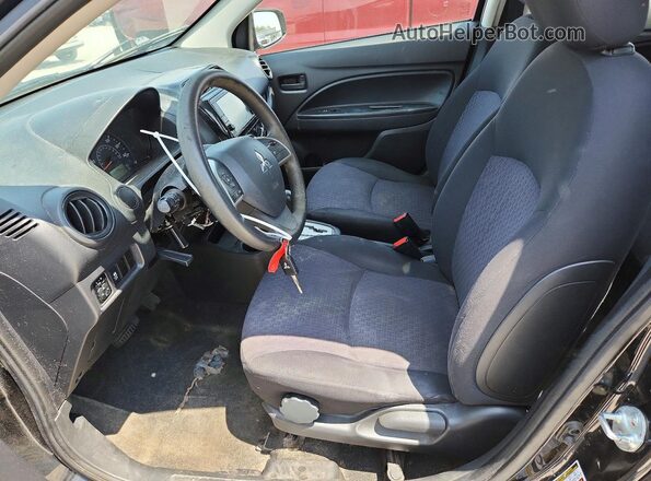 ML32A3HJ4KH014690 2019 MITSUBISHI MIRAGE Black Vista interior delantera