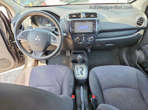 ML32A3HJ4KH014690 2019 MITSUBISHI MIRAGE Black Vista del salpicadero