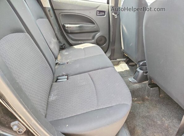 ML32A3HJ4KH014690 2019 MITSUBISHI MIRAGE Black Vista de los asientos traseros