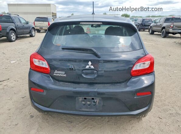 ML32A3HJ4LH000886 2020 MITSUBISHI MIRAGE Black Widok z tyłu