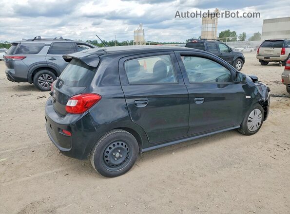 ML32A3HJ4LH000886 2020 MITSUBISHI MIRAGE Black Tył prawy