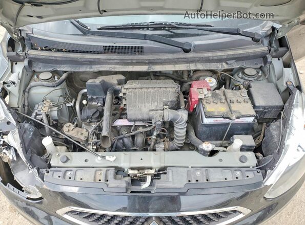 ML32A3HJ4LH000886 2020 MITSUBISHI MIRAGE Black Widok wnętrza z tyłu