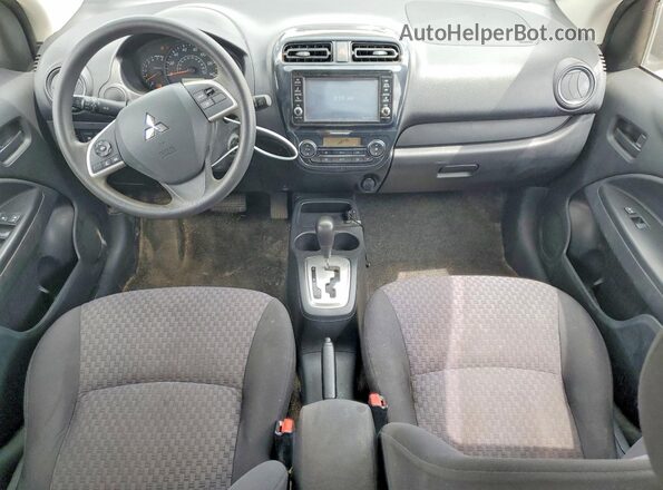 ML32A3HJ4LH000886 2020 MITSUBISHI MIRAGE Black Widok deski rozdzielczej