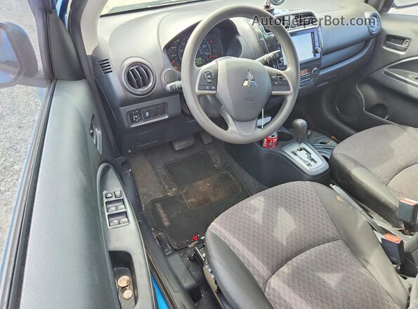 ML32A3HJ4LH010608 2020 MITSUBISHI MIRAGE Blue Dashboard view
