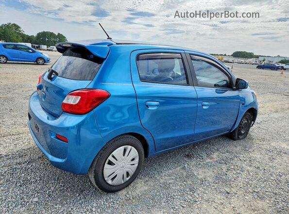 ML32A3HJ4LH010608 2020 MITSUBISHI MIRAGE Blue Rear right
