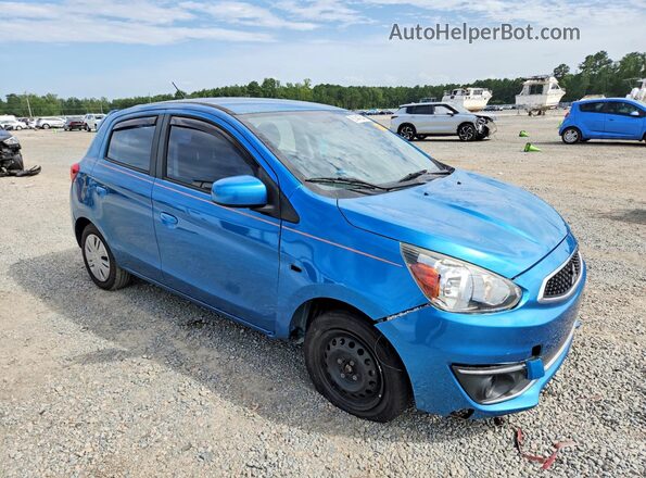 ML32A3HJ4LH010608 2020 MITSUBISHI MIRAGE Blue Front right