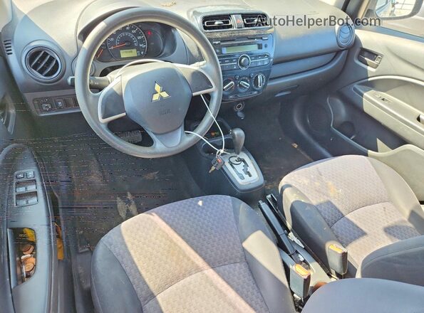 ML32A3HJ5HH004257 2017 MITSUBISHI MIRAGE Black Vista del salpicadero