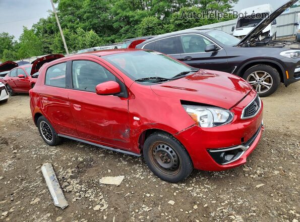 ML32A3HJ5HH011693 2017 MITSUBISHI MIRAGE Красный Передняя правая четверть