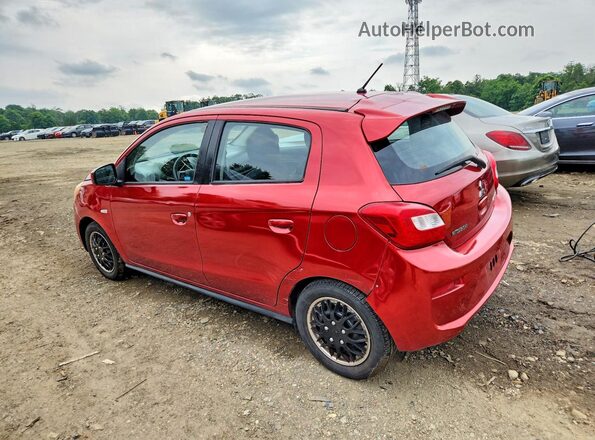 ML32A3HJ5HH011693 2017 MITSUBISHI MIRAGE Красный Задняя левая четверть