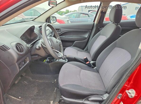 ML32A3HJ5HH011693 2017 MITSUBISHI MIRAGE Красный Вид салона спереди
