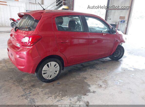 ML32A3HJ5KH008803 2019 MITSUBISHI MIRAGE Red Trasero derecho