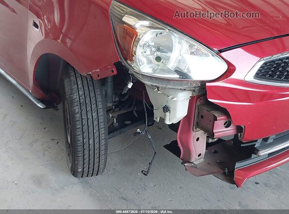 ML32A3HJ5KH008803 2019 MITSUBISHI MIRAGE Red Vista frontal