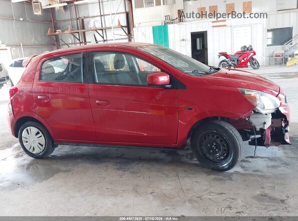 ML32A3HJ5KH008803 2019 MITSUBISHI MIRAGE Red Vista interior trasera