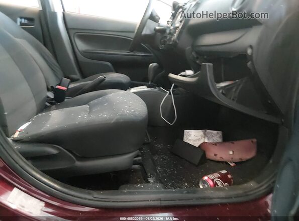 ML32A3HJ5LH005966 2020 MITSUBISHI MIRAGE Maroon Widok wnętrza z przodu