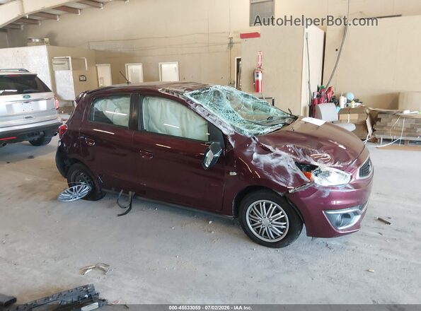 ML32A3HJ5LH005966 2020 MITSUBISHI MIRAGE Maroon Widok wnętrza 360 stopni