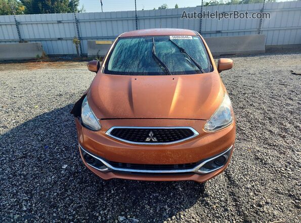 ML32A3HJ6HH010858 2017 MITSUBISHI MIRAGE Orange Widok z przodu