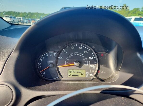 ML32A3HJ6HH010858 2017 MITSUBISHI MIRAGE Orange Widok zestawu wskaźników