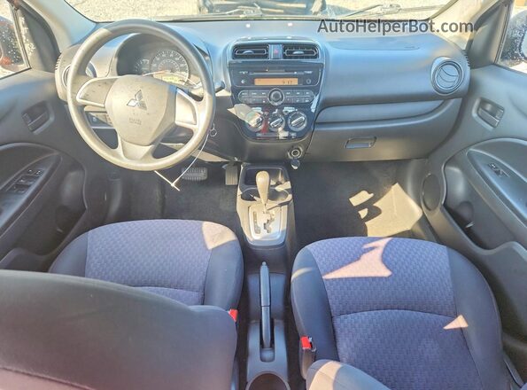 ML32A3HJ6HH010858 2017 MITSUBISHI MIRAGE Orange Widok deski rozdzielczej