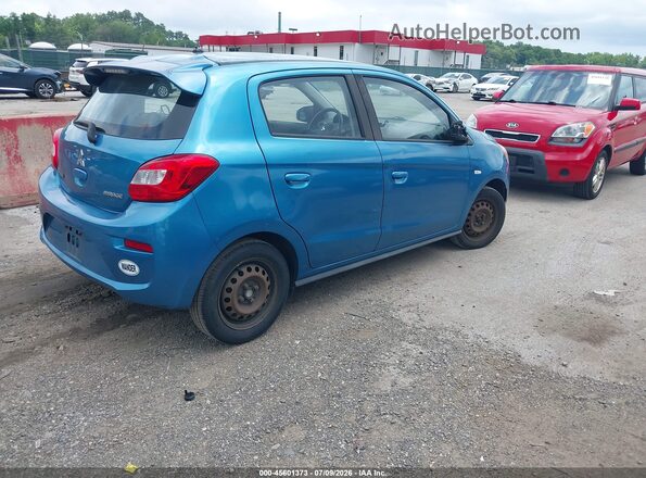 ML32A3HJ6HH011573 2017 MITSUBISHI MIRAGE Blue უკანა მარჯვენა