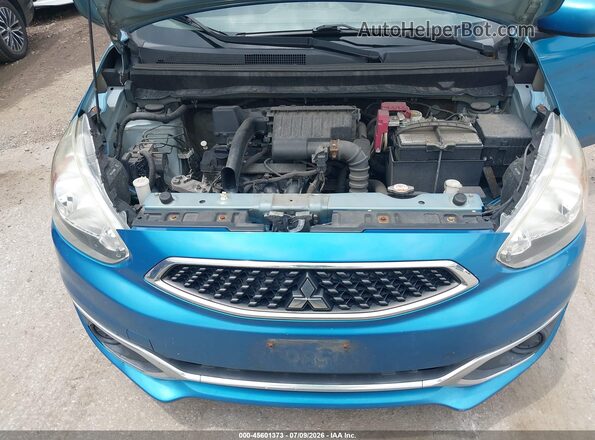 ML32A3HJ6HH011573 2017 MITSUBISHI MIRAGE Blue უკანა ხედი