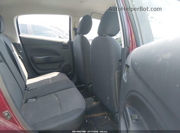 ML32A3HJ6HH013758 2017 MITSUBISHI MIRAGE Maroon Вид наклейки з VIN-кодом