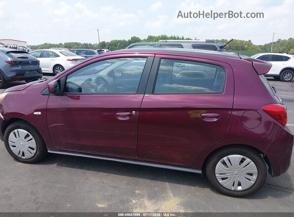 ML32A3HJ6HH013758 2017 MITSUBISHI MIRAGE Maroon Панорамний вид салону 360°