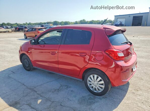 ML32A3HJ6JH003818 2018 MITSUBISHI MIRAGE Красный Задняя левая четверть
