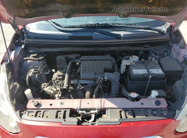 ML32A3HJ6JH003818 2018 MITSUBISHI MIRAGE Красный Вид задней части салона