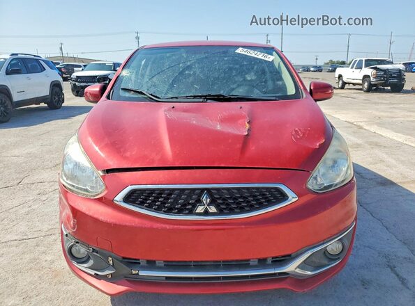 ML32A3HJ6JH003818 2018 MITSUBISHI MIRAGE Красный Вид спереди
