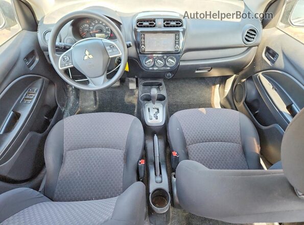 ML32A3HJ6KH016361 2019 MITSUBISHI MIRAGE Black Dashboard view