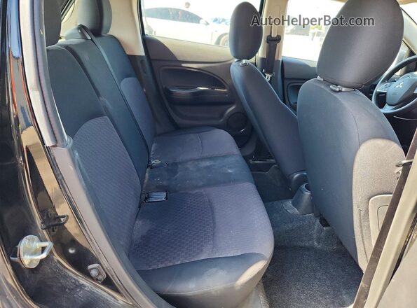 ML32A3HJ6KH016361 2019 MITSUBISHI MIRAGE Black Rear seats view