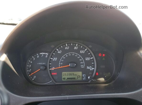 ML32A3HJ6LH007774 2020 MITSUBISHI MIRAGE Gray Вид щитка приладів