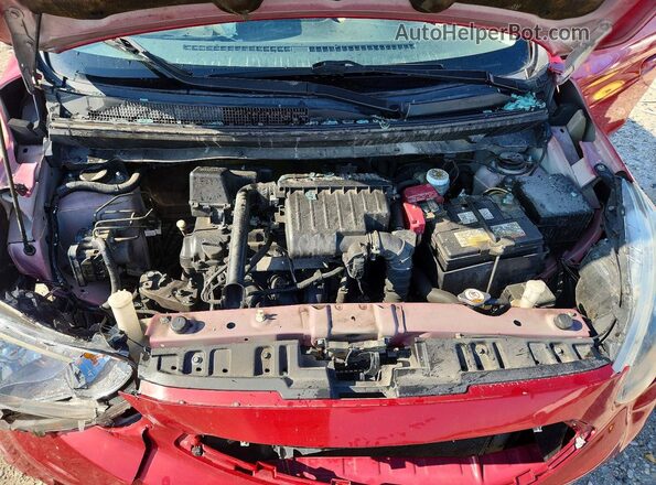 ML32A3HJ7HH003515 2017 MITSUBISHI MIRAGE Red Սալոնի հետևի տեսք