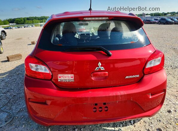 ML32A3HJ7HH003515 2017 MITSUBISHI MIRAGE Red Հետևի տեսք