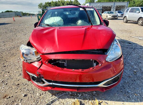ML32A3HJ7HH003515 2017 MITSUBISHI MIRAGE Red Դիմացի տեսք