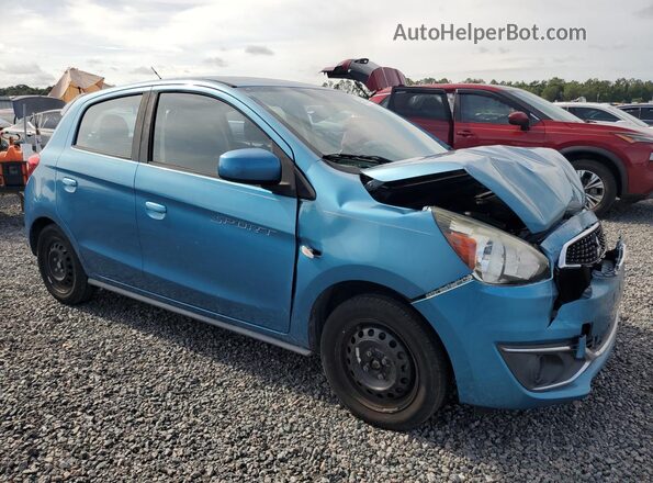 ML32A3HJ7HH016863 2017 MITSUBISHI MIRAGE Blue Առջևի աջ