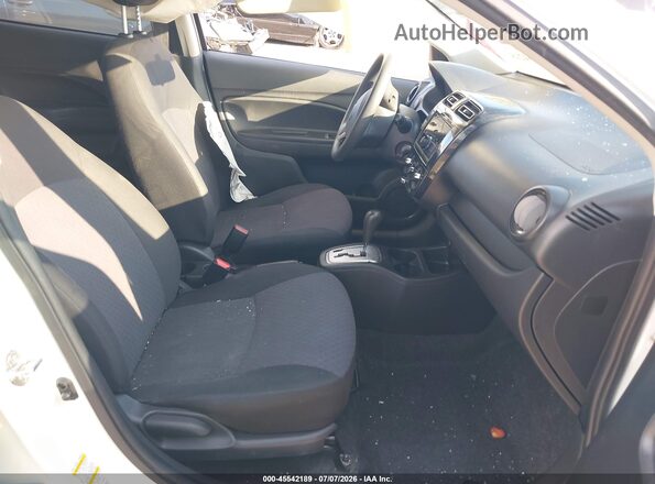 ML32A3HJ7HH017849 2017 MITSUBISHI MIRAGE White Vista interior delantera
