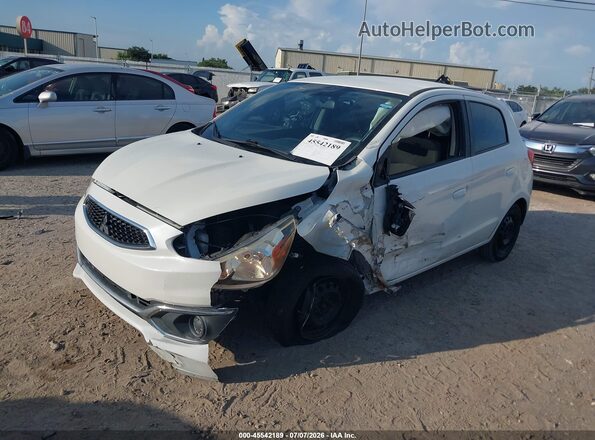 ML32A3HJ7HH017849 2017 MITSUBISHI MIRAGE White Vista tres cuartos delantera izquierda