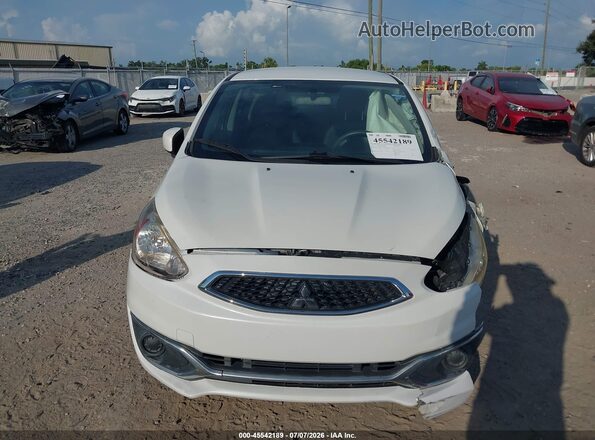 ML32A3HJ7HH017849 2017 MITSUBISHI MIRAGE White Vista del cuadro de instrumentos