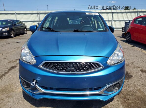 ML32A3HJ7JH009594 2018 MITSUBISHI MIRAGE Blue Вид спереду
