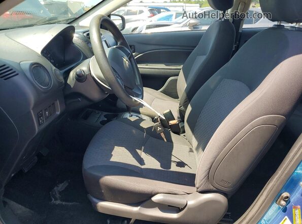 ML32A3HJ7JH009594 2018 MITSUBISHI MIRAGE Blue Вид салону спереду