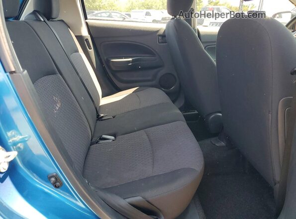 ML32A3HJ7JH009594 2018 MITSUBISHI MIRAGE Blue Вид задніх сидінь