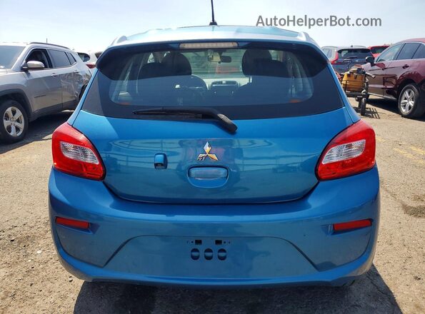 ML32A3HJ7JH009594 2018 MITSUBISHI MIRAGE Blue Вид ззаду