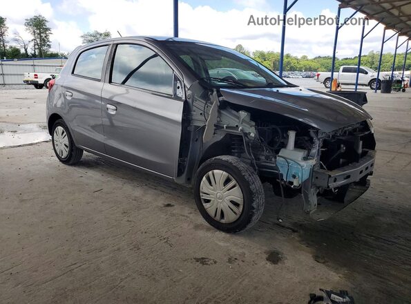 ML32A3HJ7KH006406 2019 MITSUBISHI MIRAGE Gray წინა მარჯვენა