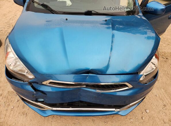 ML32A3HJ7KH007653 2019 MITSUBISHI MIRAGE Blue Вид задньої частини салону