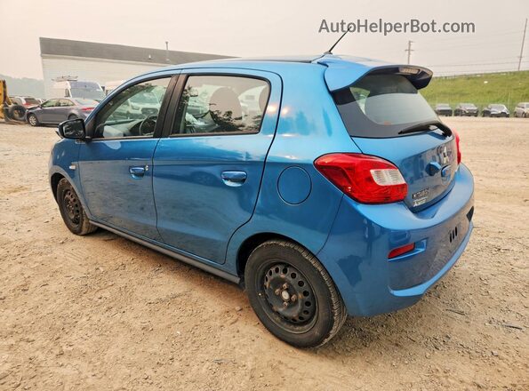 ML32A3HJ7KH007653 2019 MITSUBISHI MIRAGE Blue Задня ліва чверть