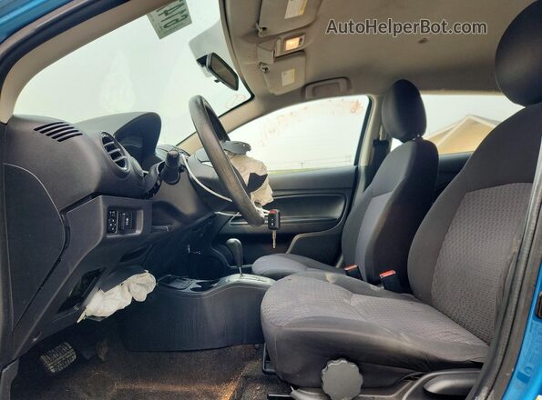 ML32A3HJ7KH007653 2019 MITSUBISHI MIRAGE Blue Вид салону спереду