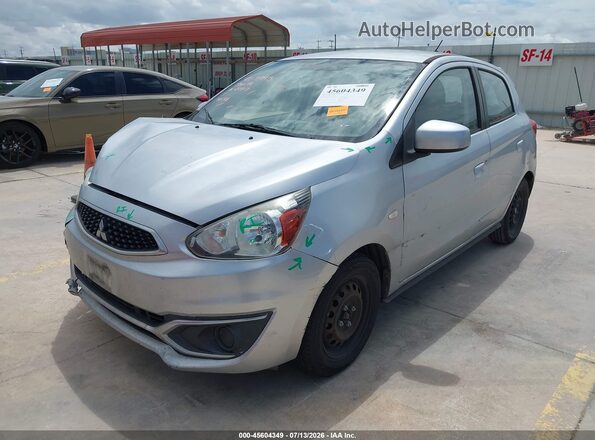 ML32A3HJ7KH015686 2019 MITSUBISHI MIRAGE Silver Передня ліва чверть