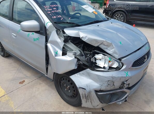ML32A3HJ7KH015686 2019 MITSUBISHI MIRAGE Silver Вид спереду